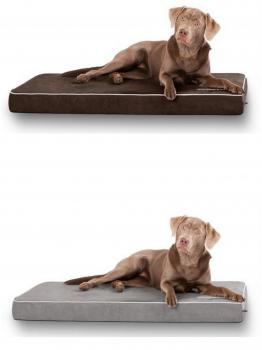 Knuffelwuff Hundematte Maui aus Velours mit 9cm Schaumstoff